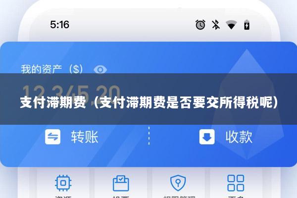 支付滞期费(支付滞期费是否要交所得税呢)