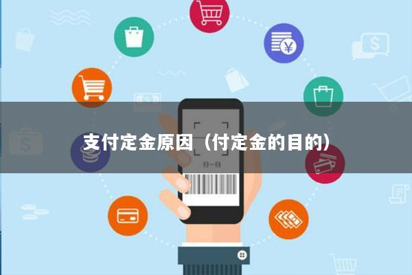 支付定金原因(付定金的目的)