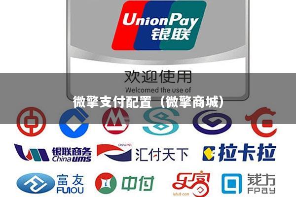 微擎支付配置(微擎商城)
