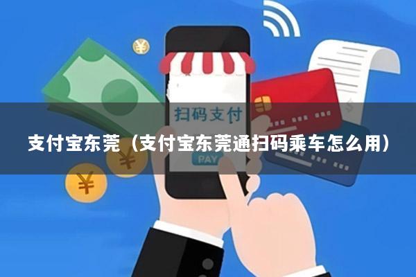 支付宝东莞(支付宝东莞通扫码乘车怎么用)