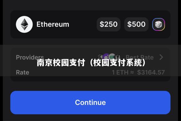 南京校园支付(校园支付系统)