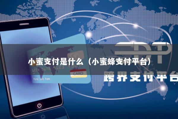 小蜜支付是什么（小蜜蜂支付平台）
